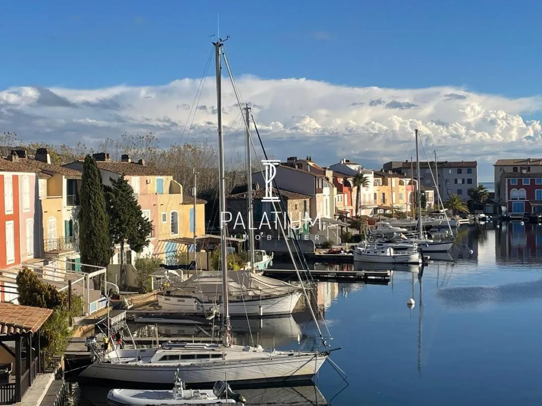 Rare à Port-Grimaud - Appartement 81 m² avec mezzanines en b