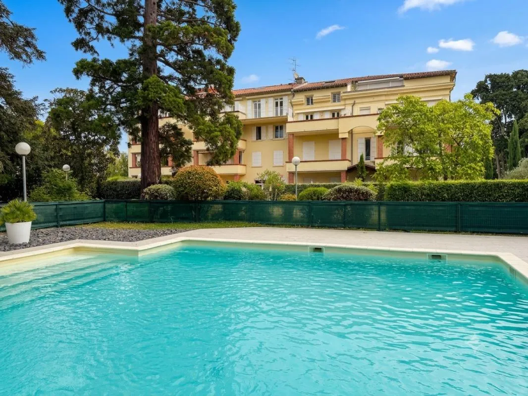 ROUFFIAC-TOLOSAN – Appartement T3 dans résidence de standing avec parc arboré et piscine