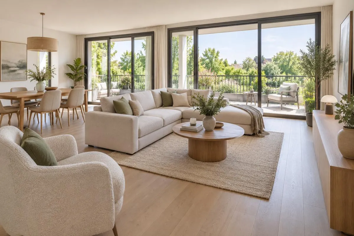 GRAND T4, GOUSSAINVILLE, TERRASSE-PARKING-FRAIS DE NOTAIRE OFFERT