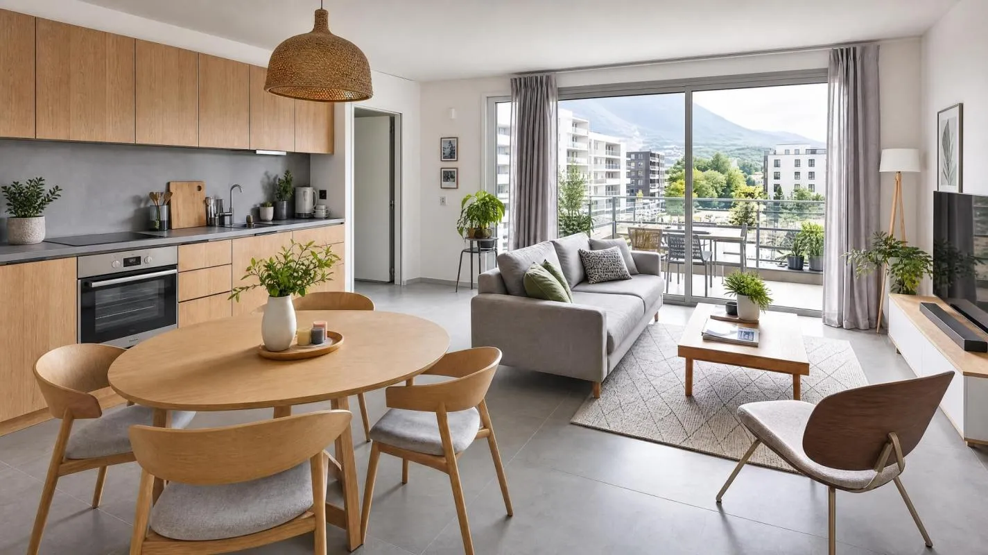 MEYLAN Appartement 3 Pièces de 65m2