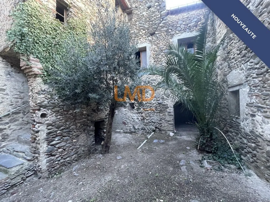 Ensemble immobilier 350 m2 avec patio et garage