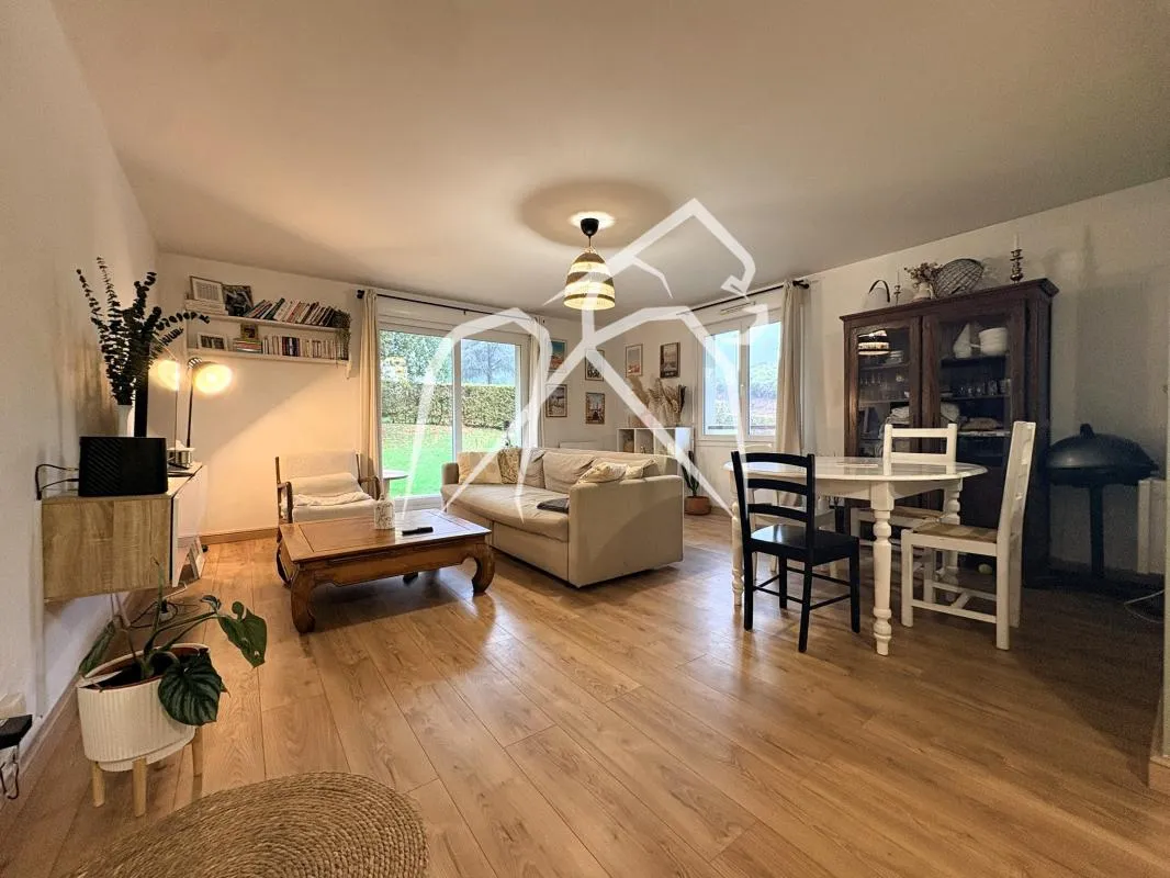 Appartement T3 avec jardin à Canteleu | 68 m² | 2 parkings | Cave