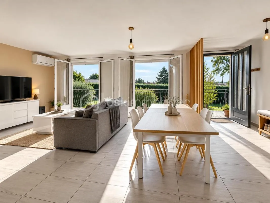 TAULIGNAN – Maison rénovée, 4 chambres, 139 m² et grand terrain clos