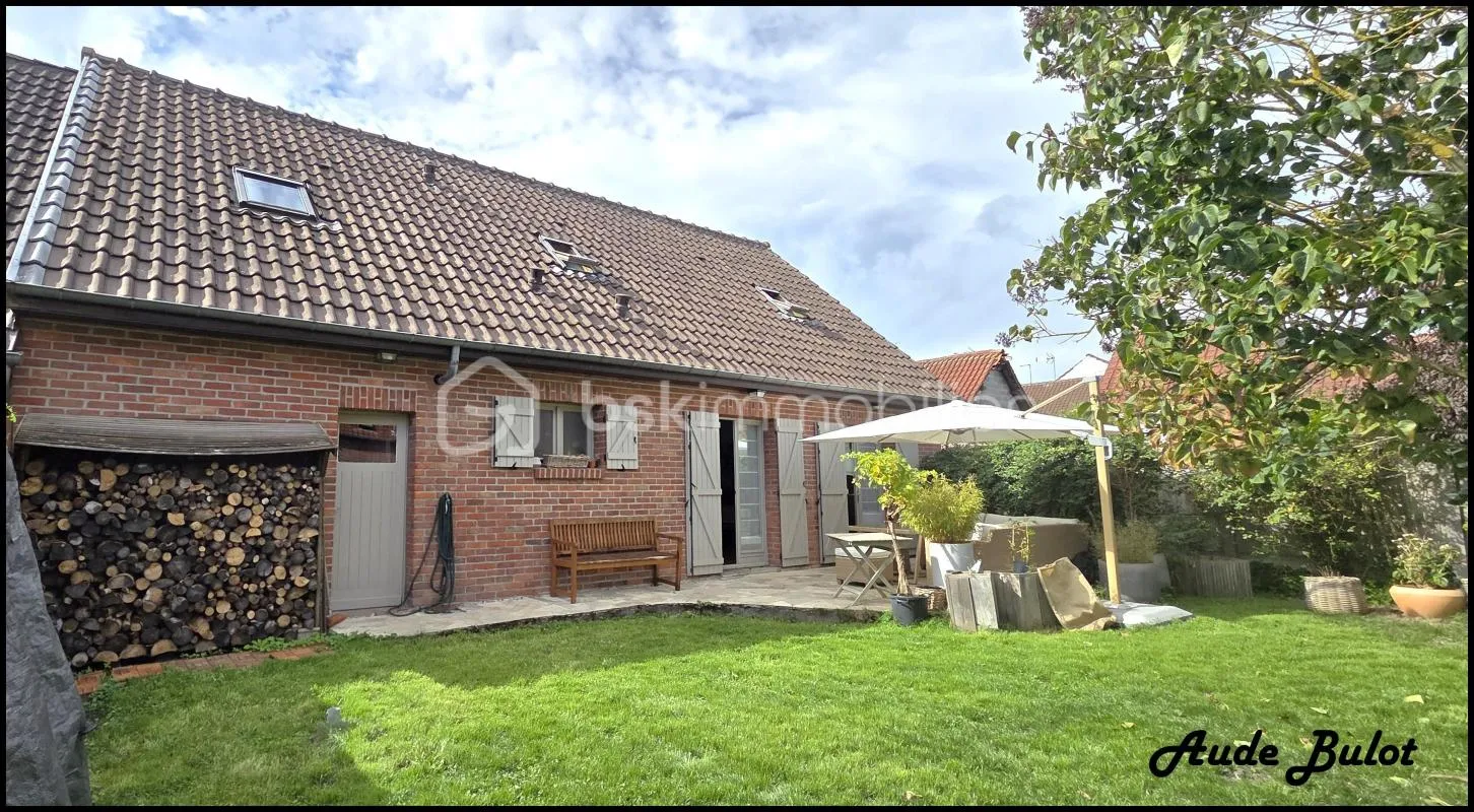 Maison semi-mitoyenne de 115 m² avec jardin, terrasse et garage