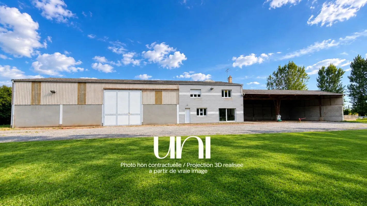 Ensemble immobilier industriel de 568m² - Condé sur seulles