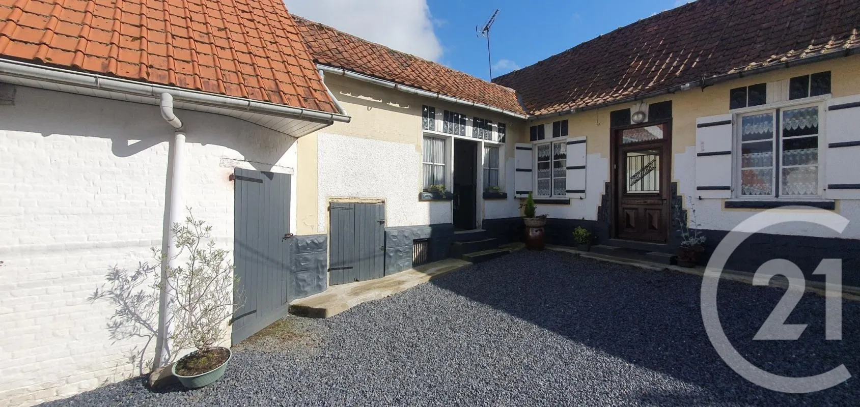 Maison située en campagne