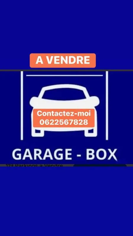 BOX – TRAPPES – Quartier LE VILLAGE – 13,48m² - RESIDENCE SECURISEE