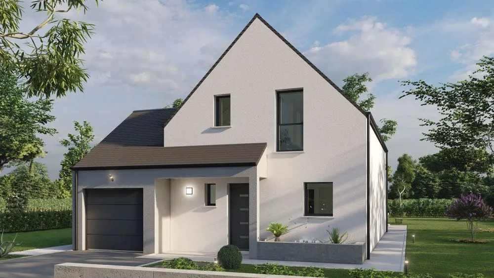 Maison ( 112 M² ) avec 3 chambres à Plélo