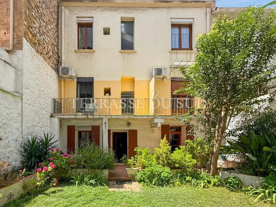 Vente Immeuble R+1 avec Sous-sol aménageable, Jardin et Toit-Terrasse - Quartier La Conception - Marseille 5