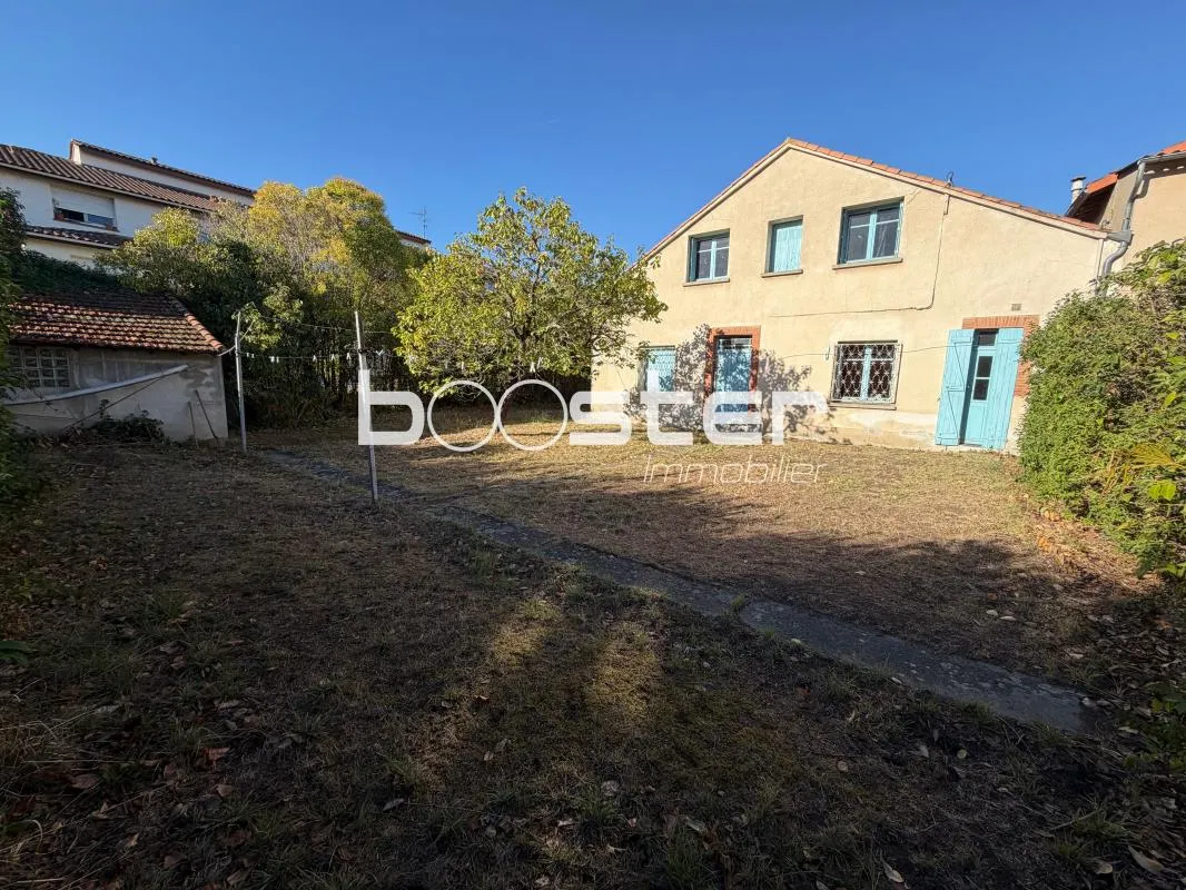 Maison 1930 à Rénover : 150 m², Grand Terrain , Garage et Parking – Opportunité Rare à 3 min du Métro Minimes Claude Nougaro !