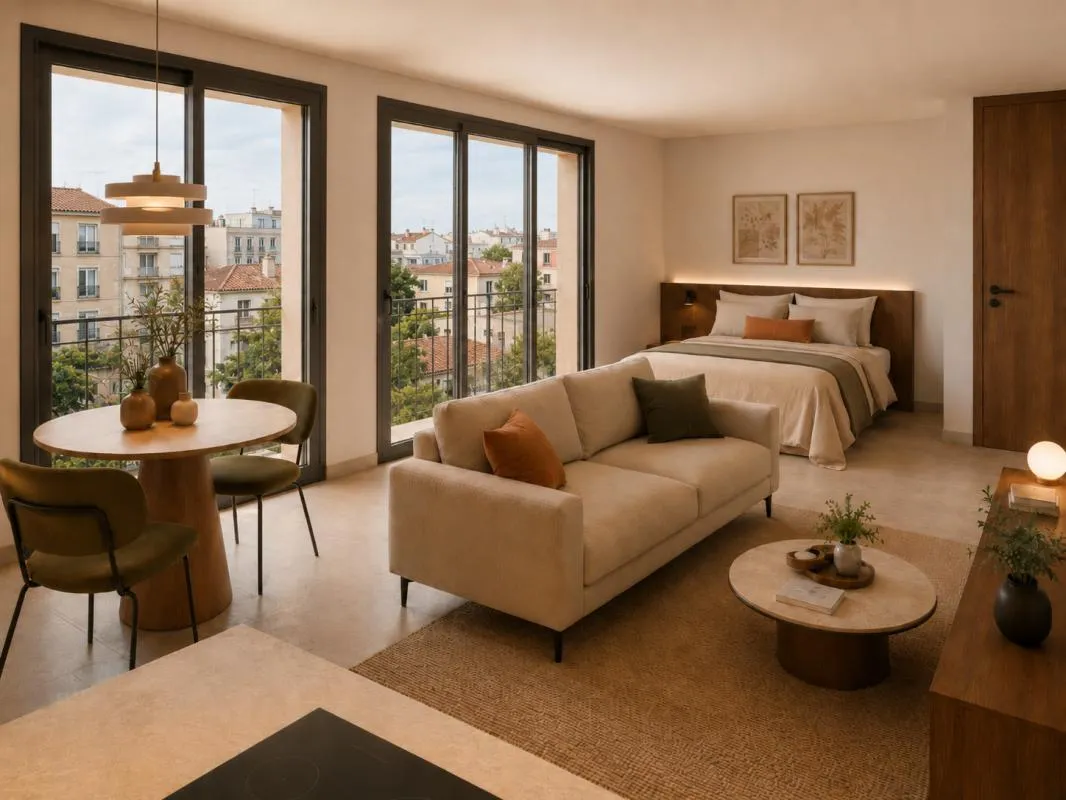 BEL APPARTEMENT PARFAITEMENT AGENCÉ