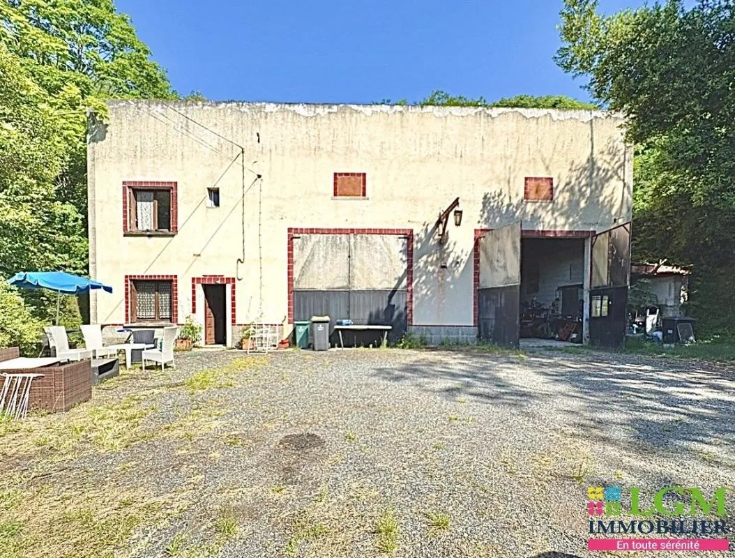 Rabastens, Maison à rénover et local professionnel à fort potentiel sur 3400 m² de terrain environ