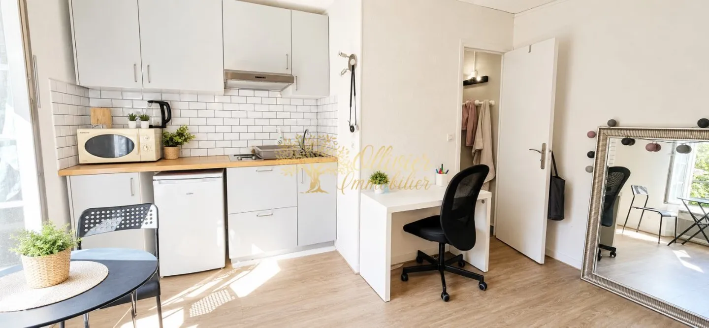 Studio avec belle rentabilité