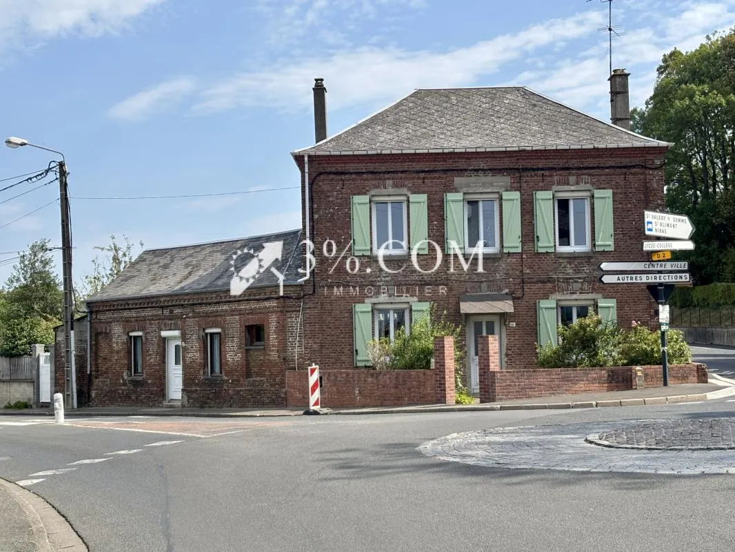 FRIVILLE ESCARBOTIN : maison briques de 157m2 ( maison princ