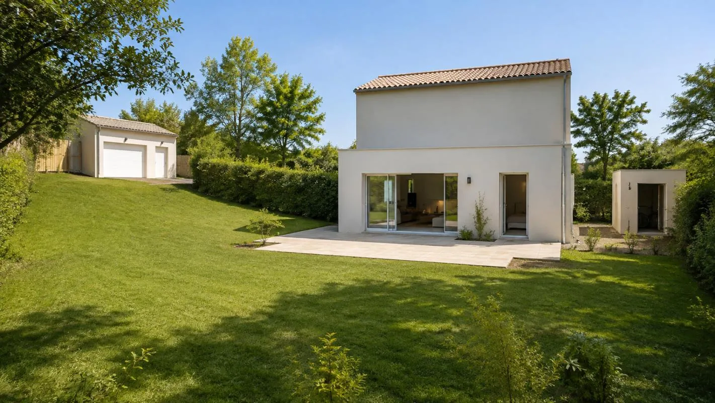 *FRAIS DE NOTAIRE OFFERTS* MAGNIFIQUE MAISON AVEC GRAND JARDIN + GARAGE