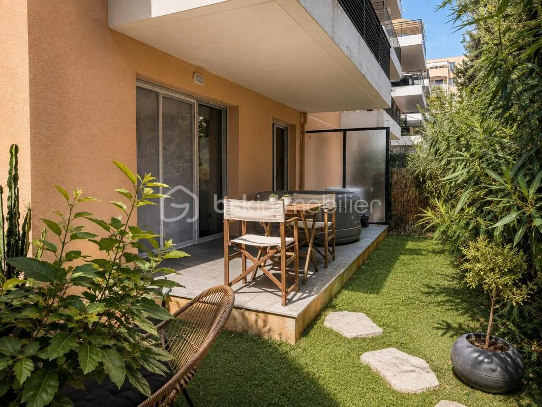 2 PIECES EN REZ DE JARDIN ET BOX / CONTRUCTION 2019