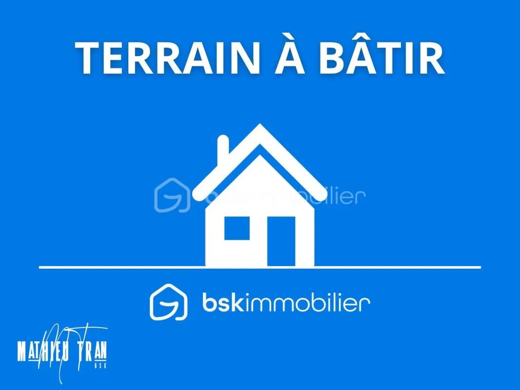 Terrain à bâtir de 1 115 m²