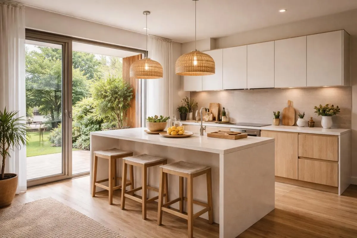 APPARTEMENT LIVRÉ 3 PIÈCES AVEC JARDIN ET TERRASSE DANS BELLE RESIDENCE DE STANDING