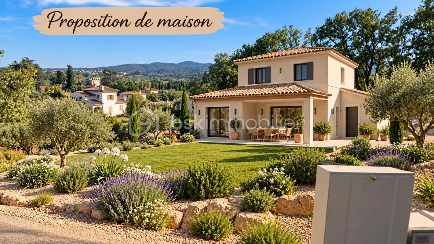 TERRAIN CONSTRUCTIBLE VIABILISÉ LIBRE CONSTRUCTEUR - ROQUEBRUNE - SUR - ARGENS