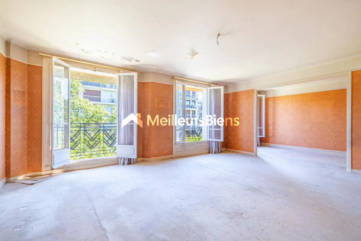 Paris 11 ème – Grand 128 m² Art Déco à réinventer – Copropriété à revenus locatifs