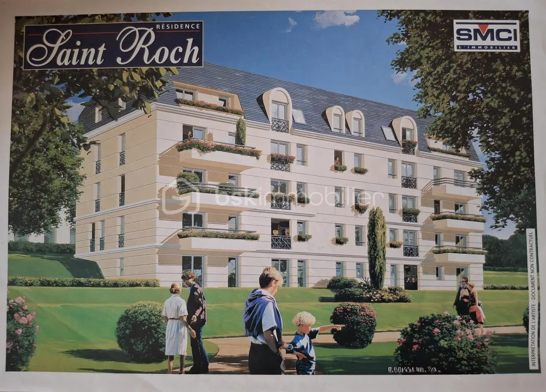 *** DANS RESIDENCE DE STANDING ENTIEREMENT SECURISEE AVEC ASCENSEUR, PARKING, CAVE et BALCON BEAU F4 100M2 ROUEN PREFECTURE***