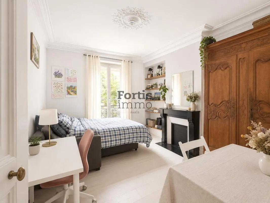 PARIS 14 - CHARMANT DEUX PIECES DE 44m², OPTIMISÉ EN ETOILE