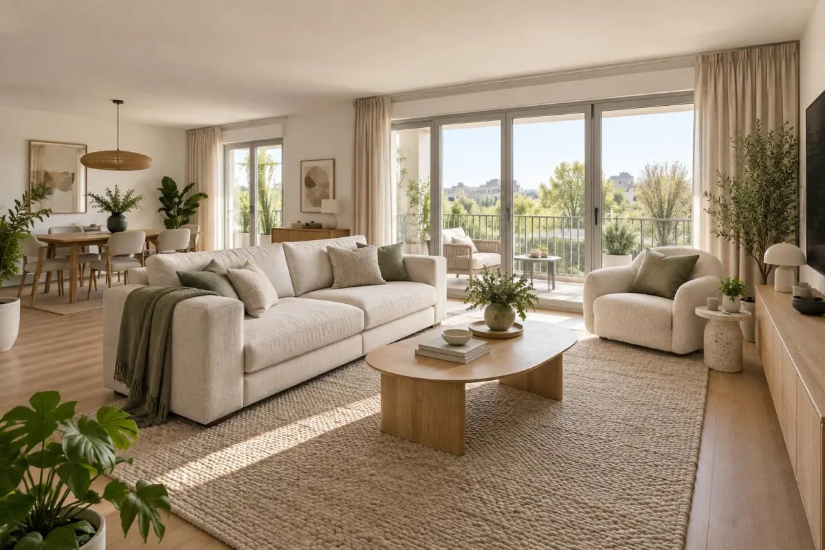 GRAND T3, LOUVRES, TERRASSE-PARKING-FRAIS DE NOTAIRE OFFERT