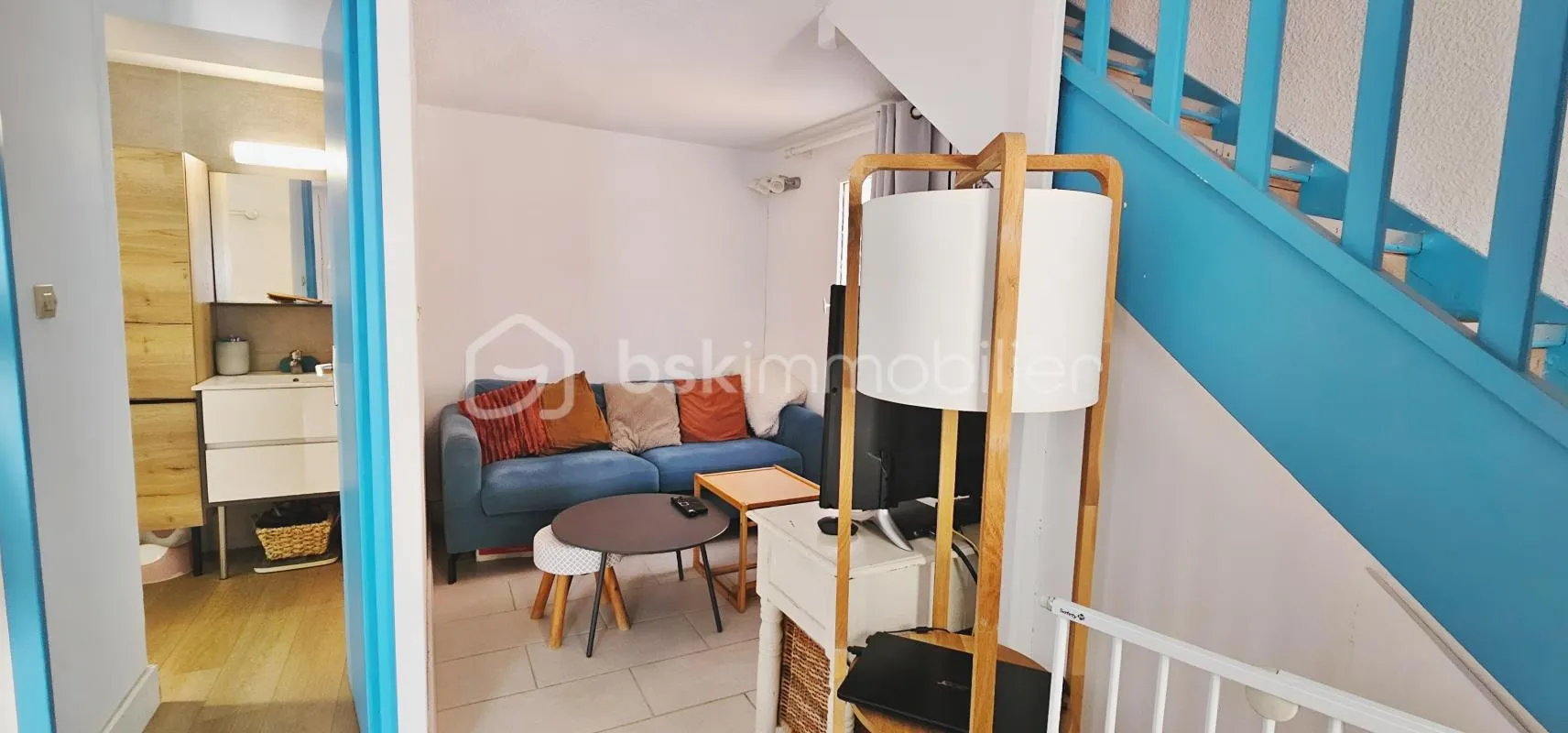 Maison T3 rénovée 35 m² – Clim – Patio – Étang de Thau – Mèze