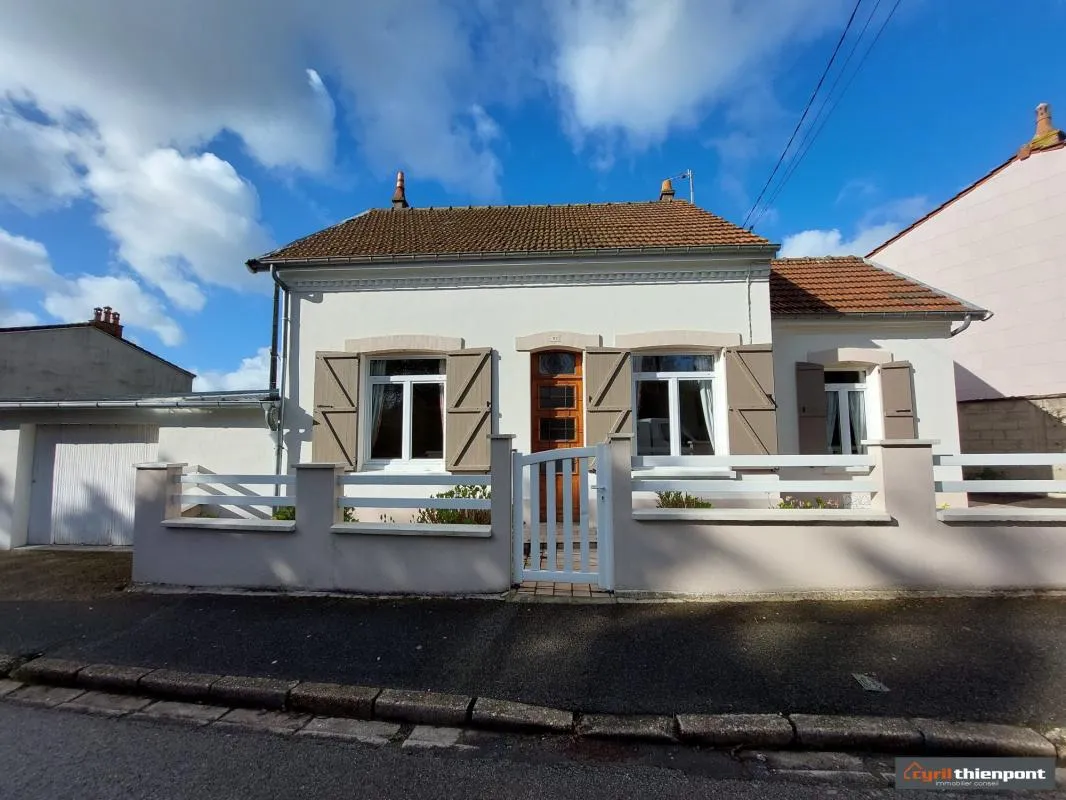 ABBEVILLE MAISON 3 CHAMBRES GARAGE ET JARDIN