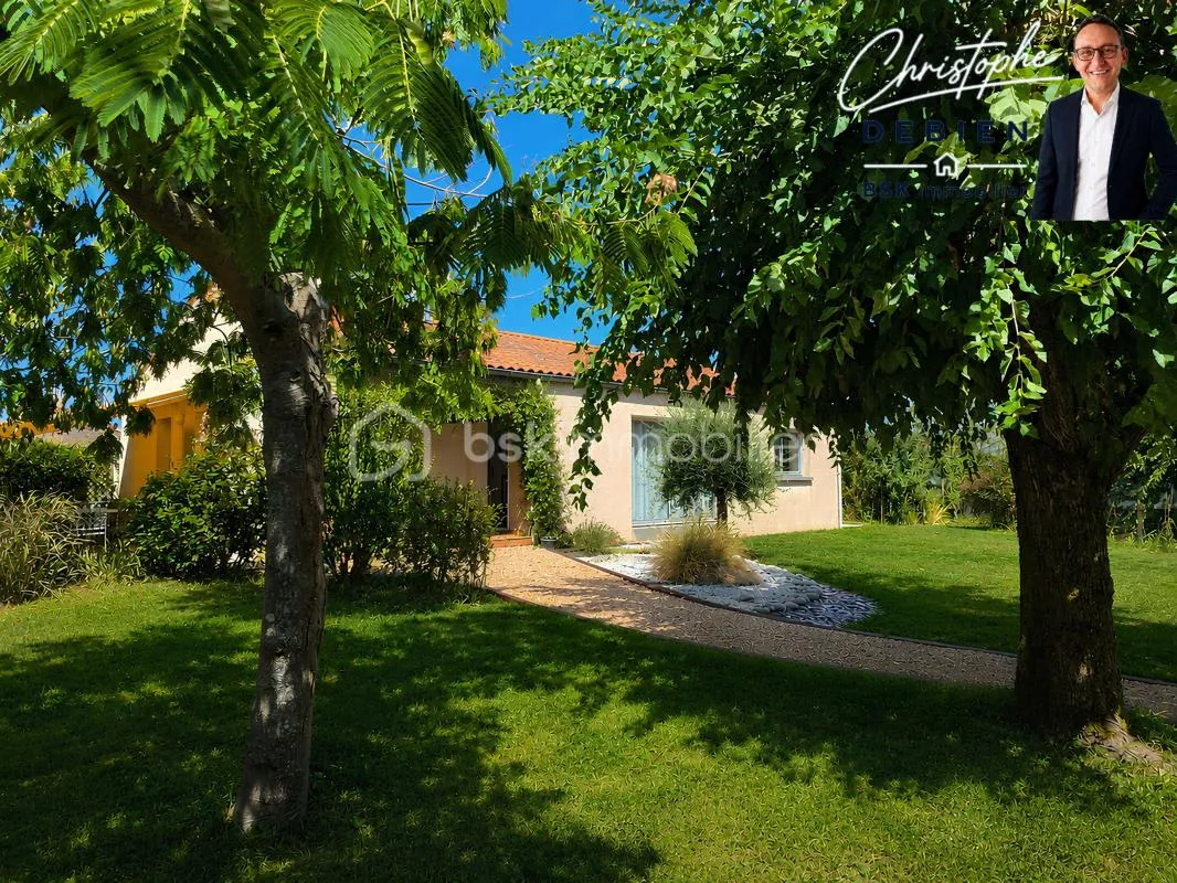 LES BROUZILS – MAISON 108 M² – 3 CHAMBRES + BUREAU – TERRAIN 1 213 M² – DÉPENDANCE