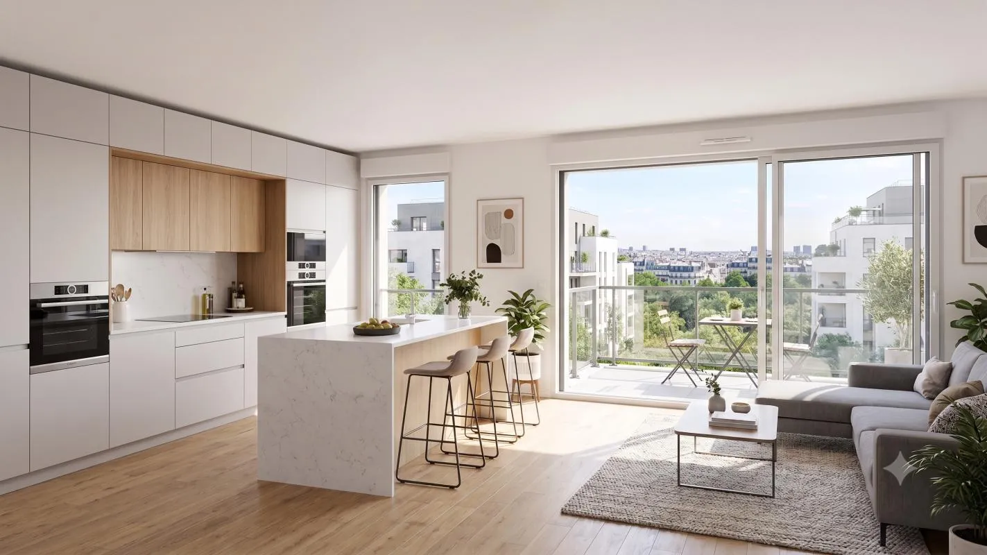 **RARE: 3 AVEC BALCON PROCHE RER A**