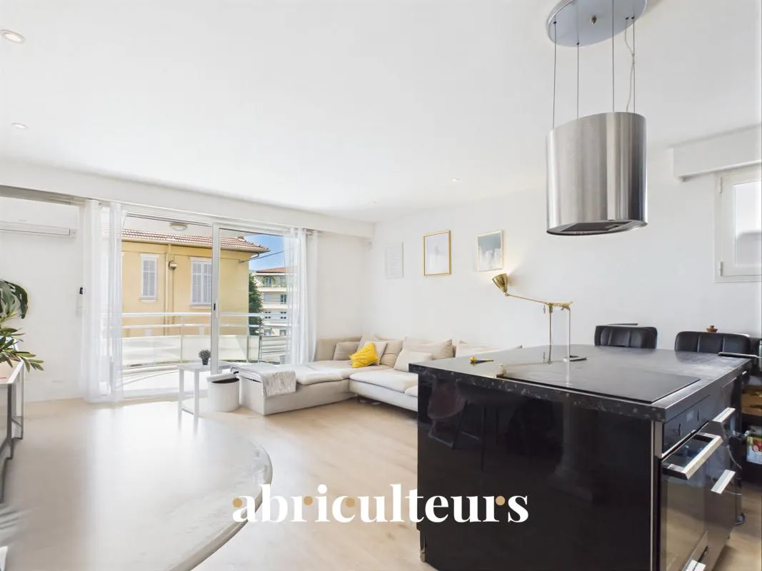 3 pièces avec terrasse-jardin au Cannet – Emplacement idéal