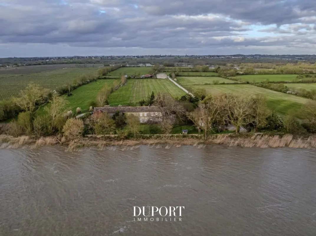 Domaine en bordure de Garonne