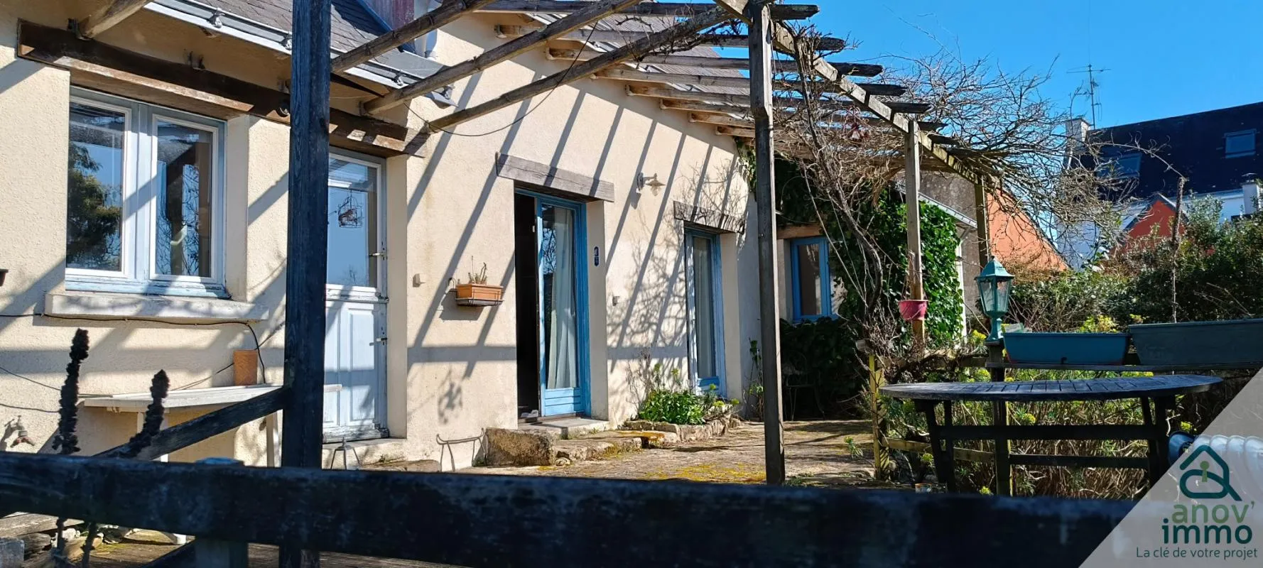 Maison à rénover dans un quartier calme de Piriac, avec pot