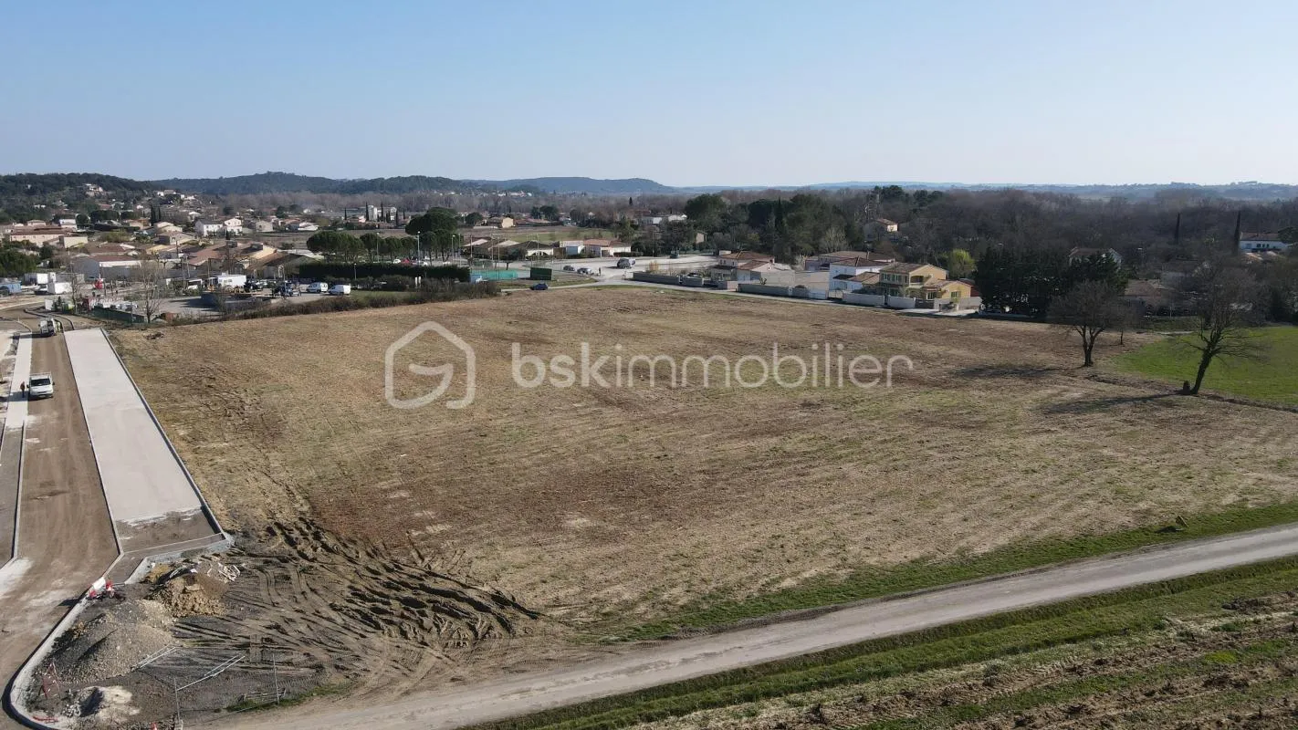 Terrain constructible en lotissement libre constructeur