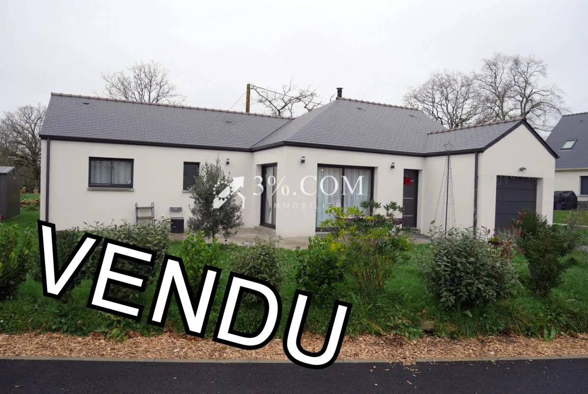 MAISON 4 CH de 2022 Plain-pied 104 m2 avec Garage sur Terrai