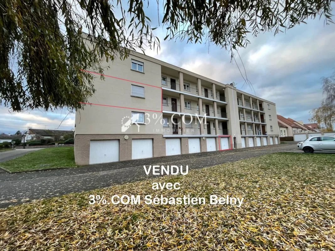 3%.com - EXCLUSIVITÉ  à LIPSHEIM, F4 pièces de 85m2,1 garage