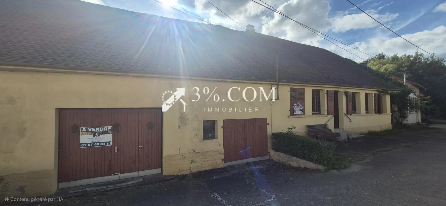 Maison de 116 m2 sur 1 niveau à Gros Rederching 55 000 EUROS