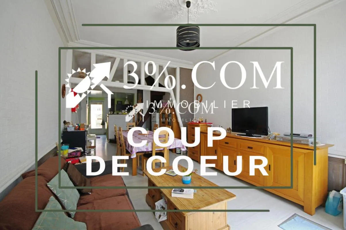 Maison 4 pièces de 70m2 avec cour uniquement