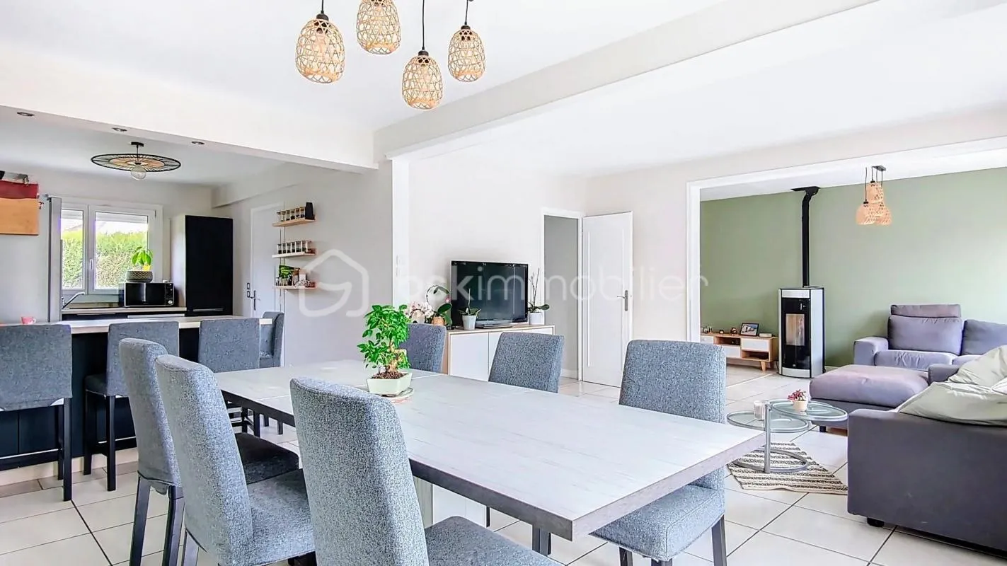 Seclin - Quartier Aviateur | Maison familiale individuelle - 154 m² | 5 chambres | Jardin exposé sud