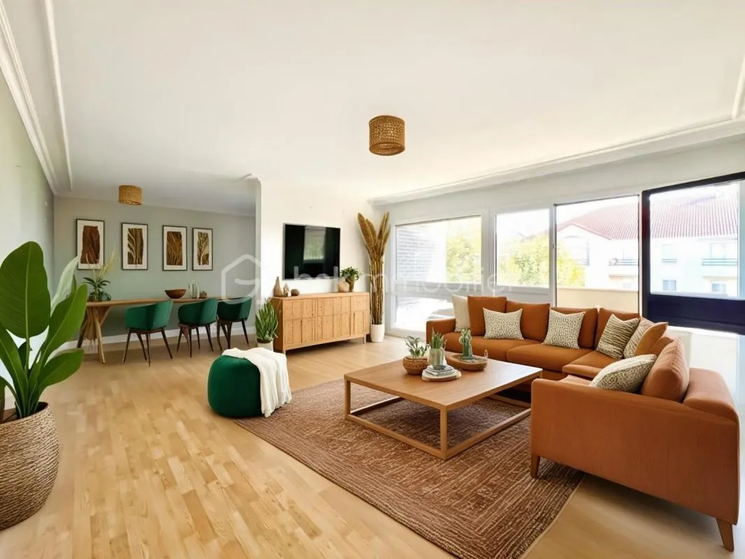 Appartement lumineux de 82 m² au dernier étage avec ascenseur, cave et parking en sous-sol