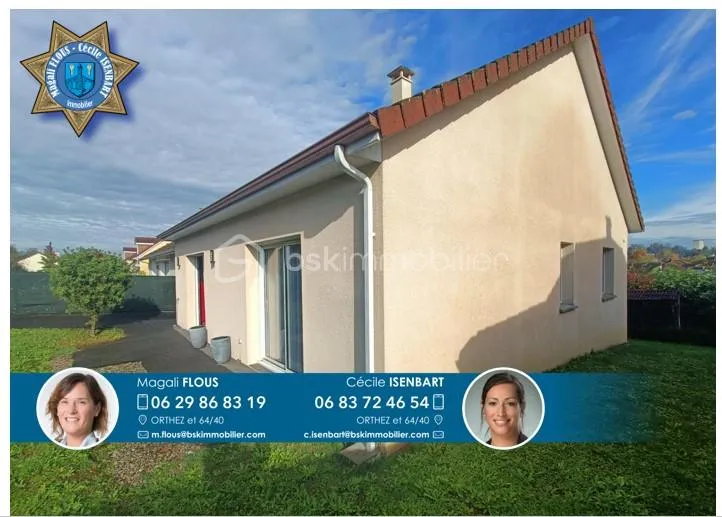 Maison d'habitation de plain-pied de 92 m²