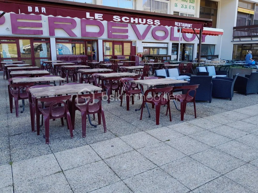 **À vendre ou a prendre en gérance :Mur et Fonds  Restaurant-Bar-Crêperie avec Licence IV à la Station du Dévoluy**
