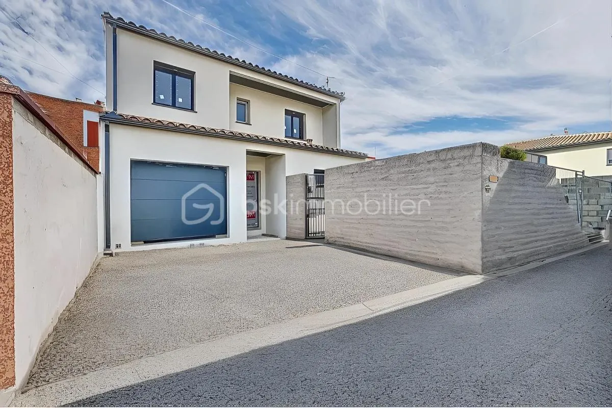 VILLA EN 3 FACES AVEC JARDIN CONSTRUCTION NEUVE