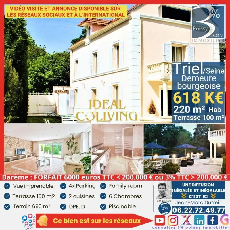 Bien d'Exception pour Famille Nombreuse ou Projet Coliving H