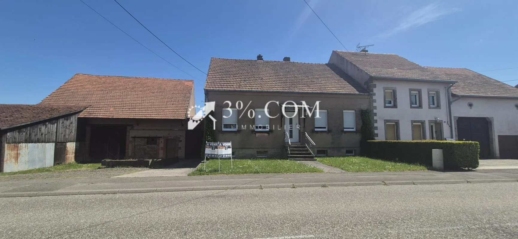 Maison avec grande dépendance  sur ENCHENBERG