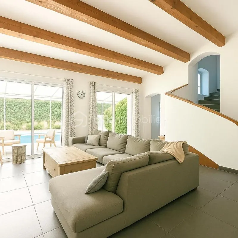 Charme, calme et confort – Villa familiale avec piscine et sous-sol