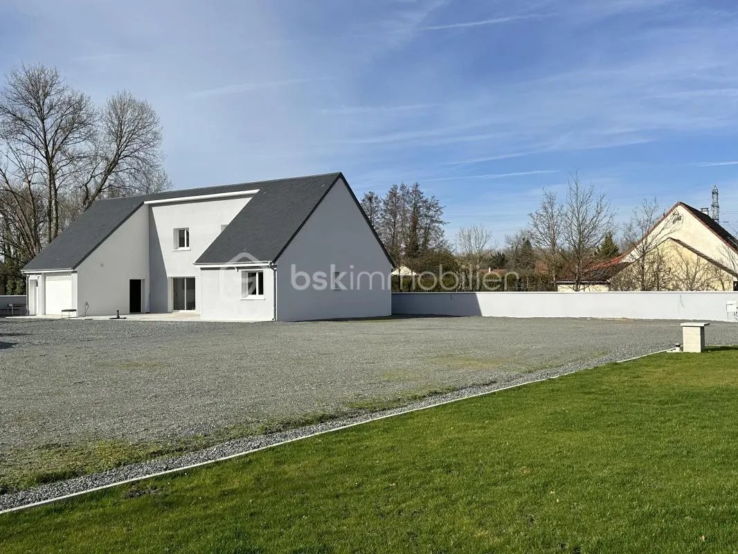 Maison contemporaine neuve très basse consommation  accessible PMR