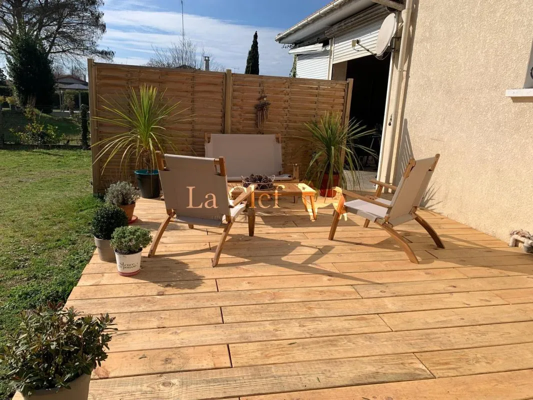 BIGANOS MAISON 133m2 T6 AVEC DÉPENDANCE, TERRAIN 1473 m²