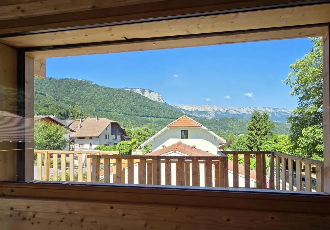 Chalet double madrier